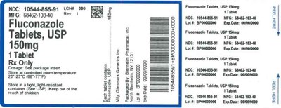 Label 150mg 1ct (Label Fluconazole Tabs 150mg Bpi(10544 855 91) Glenmark(68462 103 40) Rev1)